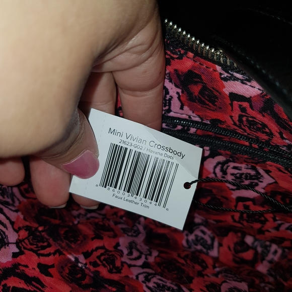 Vera Bradley Mini Vivian Crossbody NWT - Picture 4 of 5